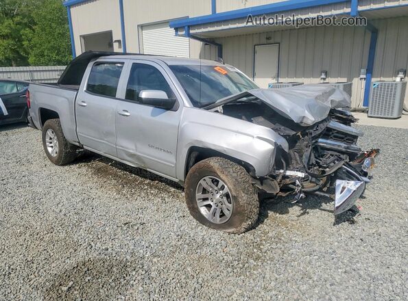 3GCUKREC5JG598697 2018 CHEVROLET SILVERADO Silver Передня права чверть