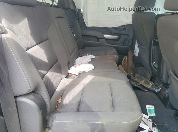 3GCUKREC5JG598697 2018 CHEVROLET SILVERADO Silver Вид задніх сидінь