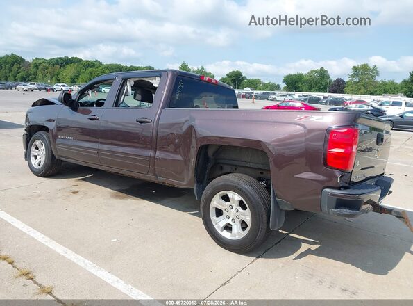 3GCUKREC6GG296909 2016 CHEVROLET SILVERADO Burgundy Trasero izquierdo