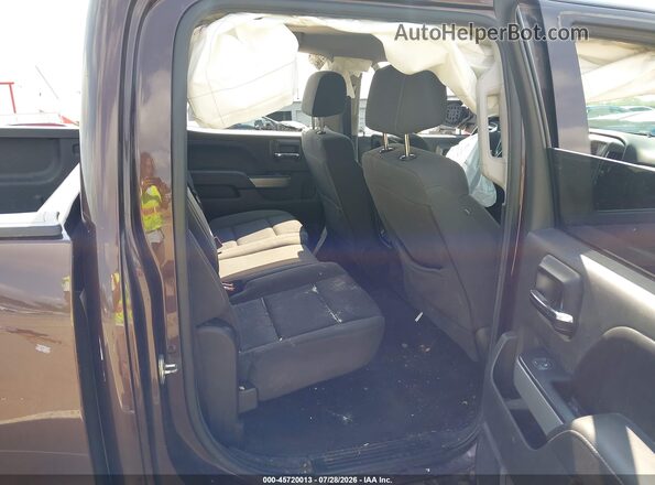 3GCUKREC6GG296909 2016 CHEVROLET SILVERADO Burgundy Vista de la etiqueta del VIN