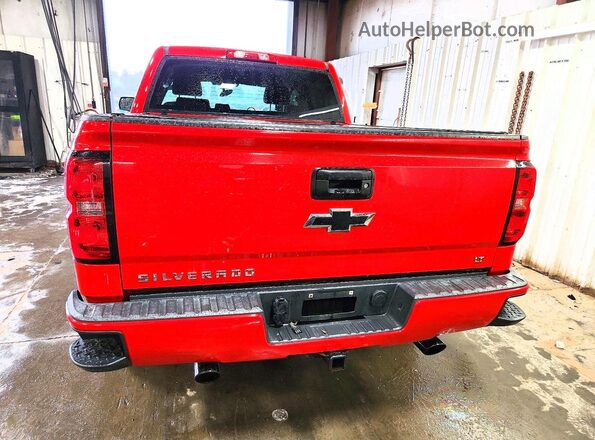 3GCUKREC6GG346935 2016 CHEVROLET SILVERADO Red უკანა ხედი