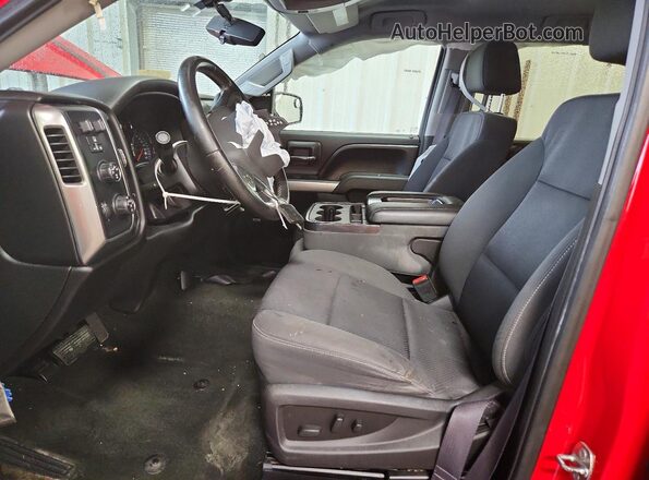 3GCUKREC6GG346935 2016 CHEVROLET SILVERADO Red წინა სალონის ხედი