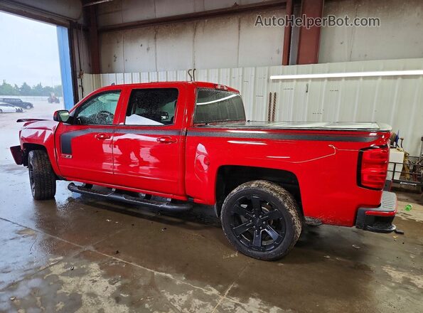 3GCUKREC6GG346935 2016 CHEVROLET SILVERADO Red უკანა მარცხენა