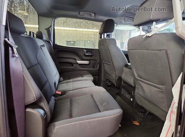 3GCUKREC6GG346935 2016 CHEVROLET SILVERADO Red უკანა სავარძლების ხედი