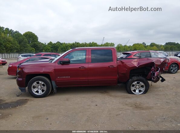 3GCUKREC6GG376372 2016 CHEVROLET SILVERADO Темно-бордовый Панорамный вид салона 360°