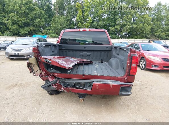 3GCUKREC6GG376372 2016 CHEVROLET SILVERADO Темно-бордовый 