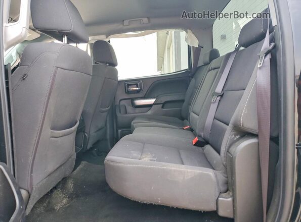 3GCUKREC6HG458247 2017 CHEVROLET SILVERADO Black Vista de los asientos traseros