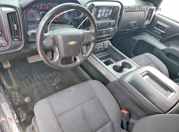 3GCUKREC6HG458247 2017 CHEVROLET SILVERADO Black Vista del salpicadero