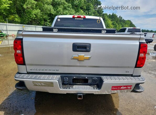 3GCUKREC6HG464663 2017 CHEVROLET SILVERADO Silver Вид ззаду