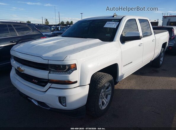 3GCUKREC6JG460151 2018 CHEVROLET SILVERADO White Front left