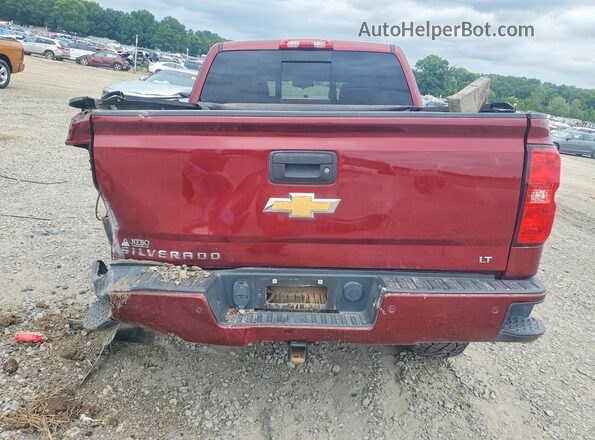 3GCUKREC7GG233673 2016 CHEVROLET SILVERADO Red Widok z tyłu