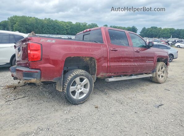 3GCUKREC7GG233673 2016 CHEVROLET SILVERADO Red Tył prawy