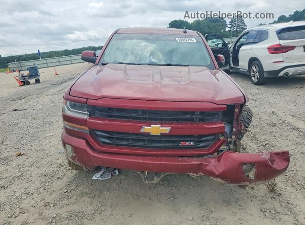 3GCUKREC7GG233673 2016 CHEVROLET SILVERADO Red Widok z przodu