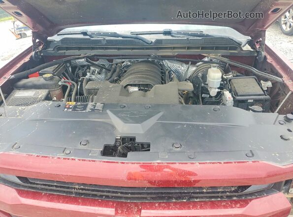 3GCUKREC7GG233673 2016 CHEVROLET SILVERADO Red Widok wnętrza z tyłu