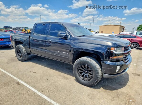 3GCUKREC7GG248836 2016 CHEVROLET SILVERADO Black Przód prawy