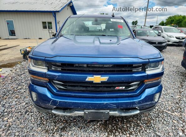 3GCUKREC7GG282632 2016 CHEVROLET SILVERADO Blue Front view