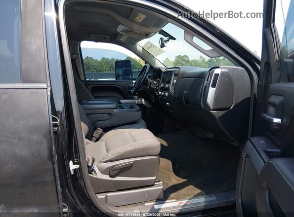 3GCUKREC7GG366627 2016 CHEVROLET SILVERADO Black წინა სალონის ხედი