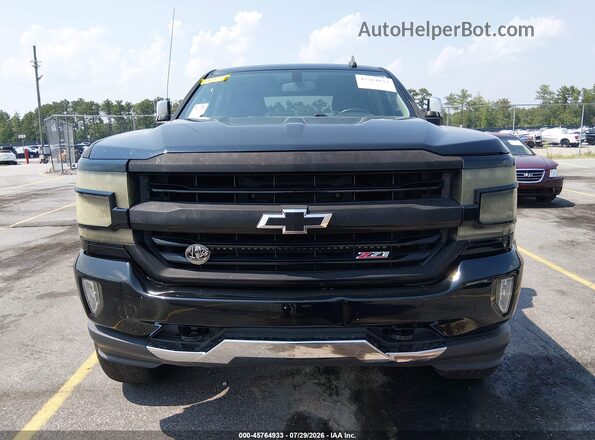 3GCUKREC7GG366627 2016 CHEVROLET SILVERADO Black ხელსაწყოთა პანელის ხედი