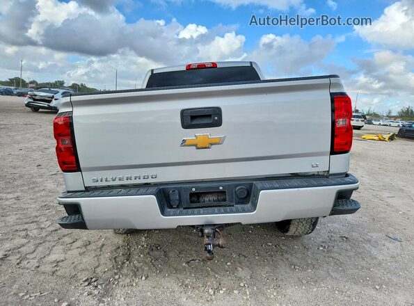 3GCUKREC7GG376316 2016 CHEVROLET SILVERADO Silver Widok z tyłu