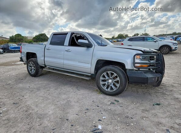 3GCUKREC7GG376316 2016 CHEVROLET SILVERADO Silver Przód prawy