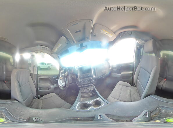 3GCUKREC7GG376316 2016 CHEVROLET SILVERADO Silver Widok naklejki z numerem VIN