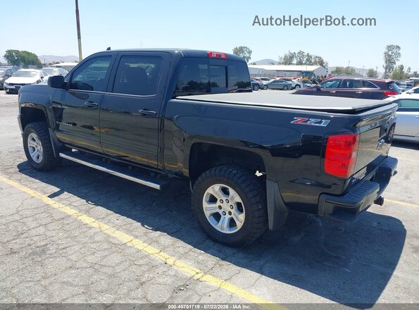 3GCUKREC7HG229088 2017 CHEVROLET SILVERADO Black Задня ліва чверть