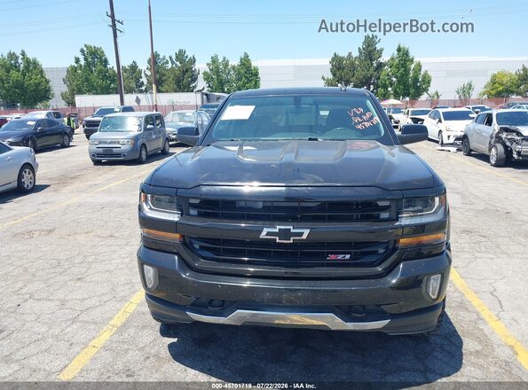 3GCUKREC7HG229088 2017 CHEVROLET SILVERADO Black Вид спереду