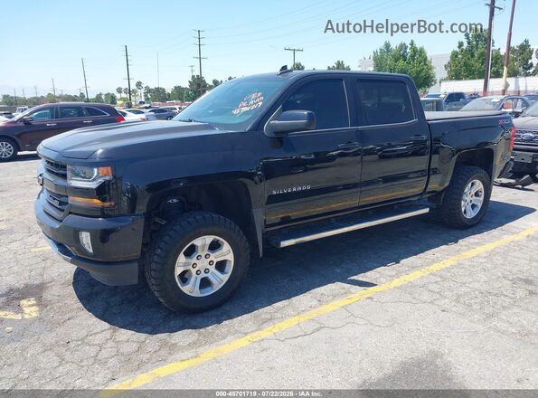 3GCUKREC7HG229088 2017 CHEVROLET SILVERADO Black Передня ліва чверть
