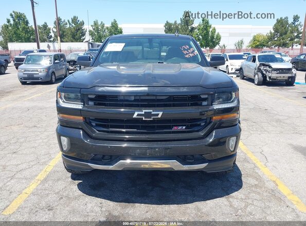 3GCUKREC7HG229088 2017 CHEVROLET SILVERADO Black Вид щитка приладів