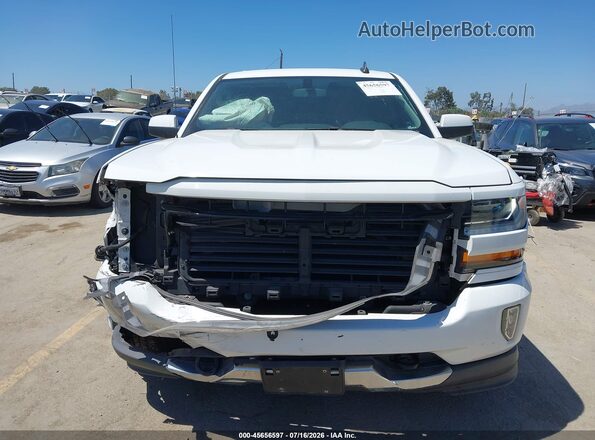 3GCUKREC7HG251947 2017 CHEVROLET SILVERADO White Вид щитка приладів