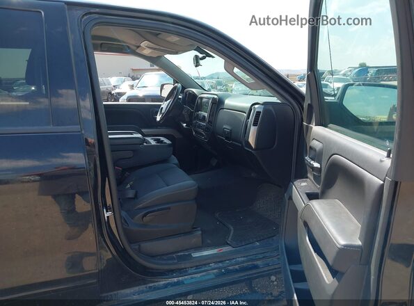 3GCUKREC7JG532135 2018 CHEVROLET SILVERADO Черный Вид салона спереди