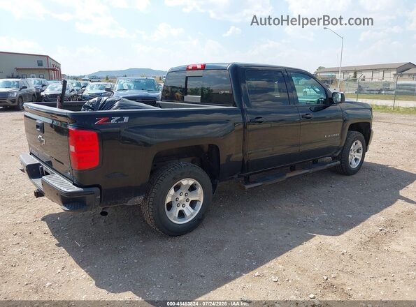 3GCUKREC7JG532135 2018 CHEVROLET SILVERADO Черный Задняя правая четверть