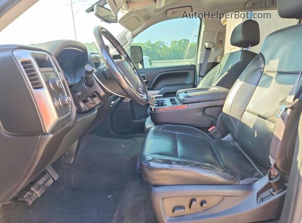 3GCUKREC8GG189599 2016 CHEVROLET SILVERADO Gray Front interior view