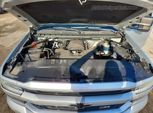 3GCUKREC8GG189599 2016 CHEVROLET SILVERADO Gray Rear interior view