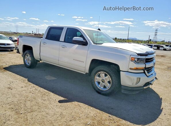 3GCUKREC8GG326203 2016 CHEVROLET SILVERADO Белый Передняя правая четверть