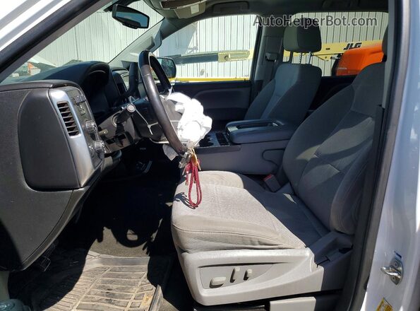 3GCUKREC8GG326203 2016 CHEVROLET SILVERADO Белый Вид салона спереди