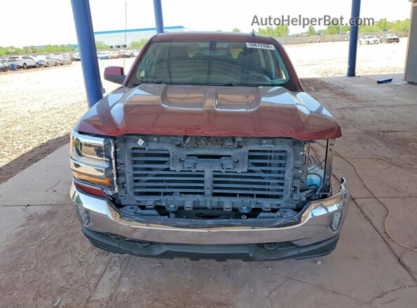3GCUKREC8HG210856 2017 CHEVROLET SILVERADO Бордовый Вид спереди