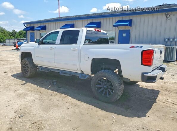 3GCUKREC8HG318409 2017 CHEVROLET SILVERADO White Trasero izquierdo