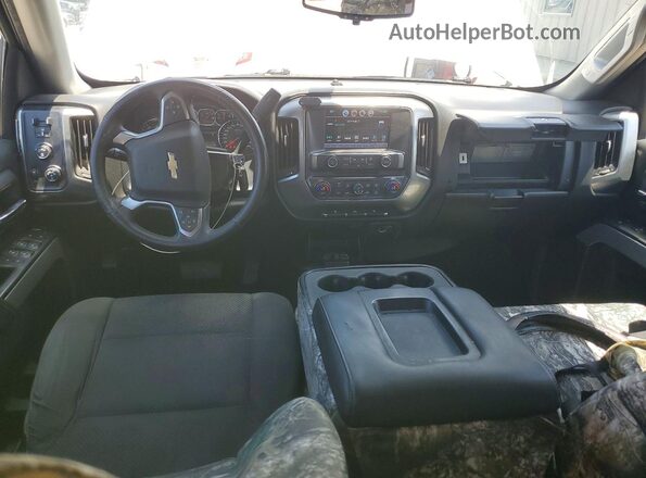 3GCUKREC8HG318409 2017 CHEVROLET SILVERADO White Vista del salpicadero