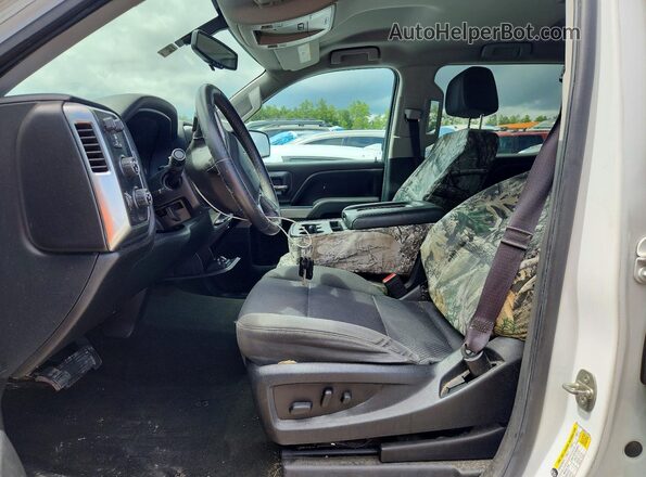 3GCUKREC8HG318409 2017 CHEVROLET SILVERADO White Vista interior delantera