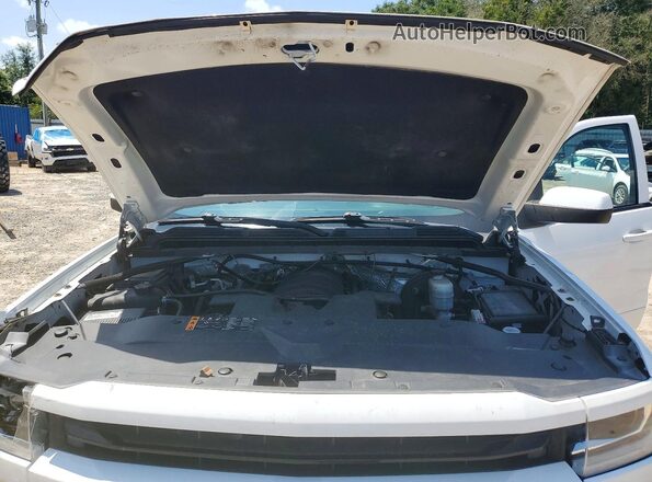 3GCUKREC8HG318409 2017 CHEVROLET SILVERADO White Vista interior trasera