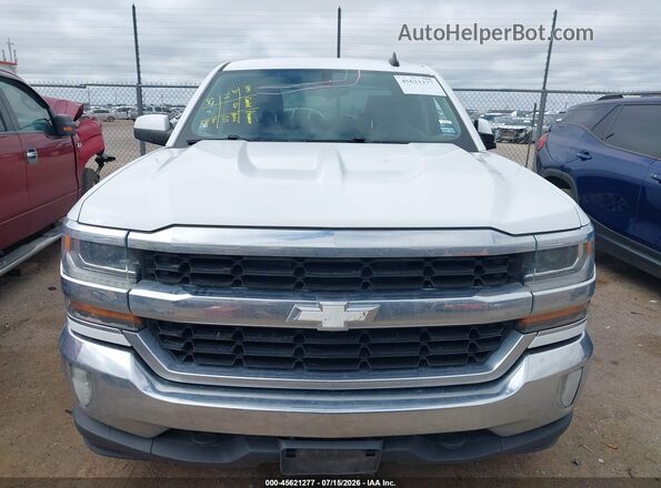 3GCUKREC8HG382532 2017 CHEVROLET SILVERADO White Instrument cluster view