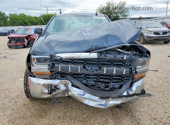 3GCUKREC8HG497972 2017 CHEVROLET SILVERADO Black Widok z przodu