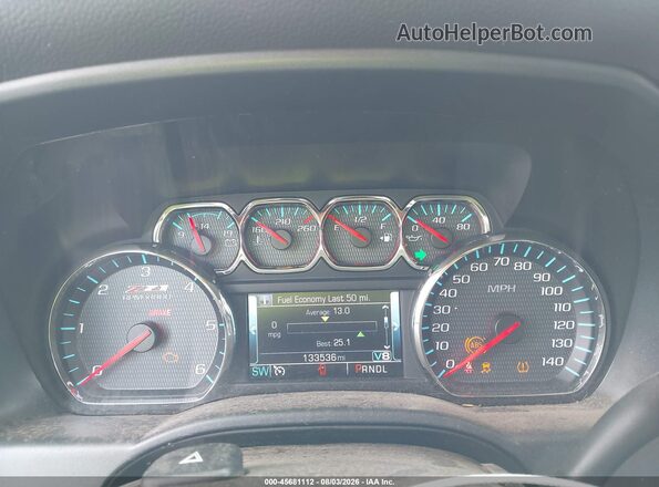3GCUKREC8JG339685 2018 CHEVROLET SILVERADO Red უკანა სავარძლების ხედი