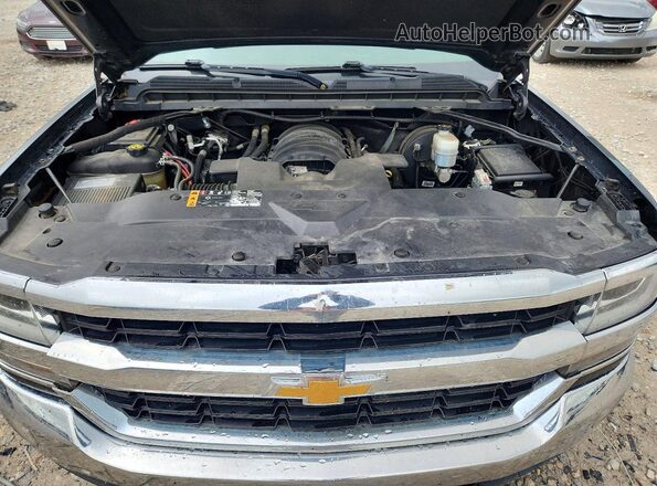 3GCUKREC8JG476139 2018 CHEVROLET SILVERADO Black Rear interior view