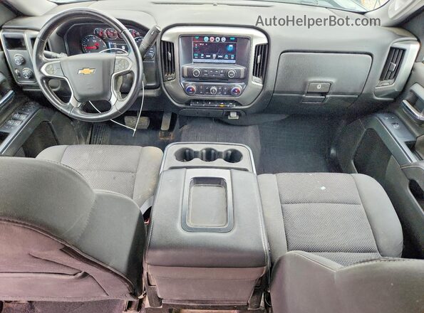 3GCUKREC8JG476139 2018 CHEVROLET SILVERADO Black Dashboard view