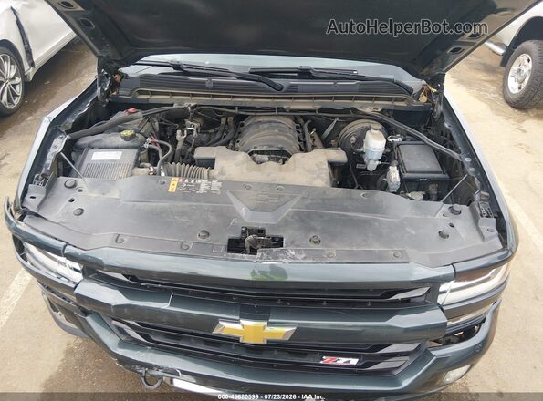 3GCUKREC8JG482555 2018 CHEVROLET SILVERADO Green Rear view