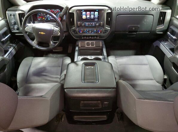 3GCUKREC8JG583370 2018 CHEVROLET SILVERADO Maroon Vista del salpicadero