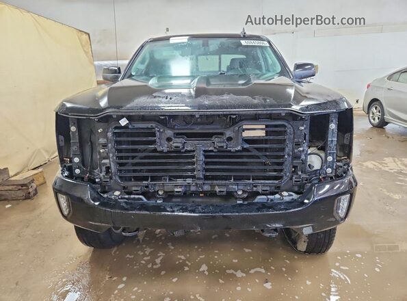 3GCUKREC8JG625598 2018 CHEVROLET SILVERADO Black Widok z przodu