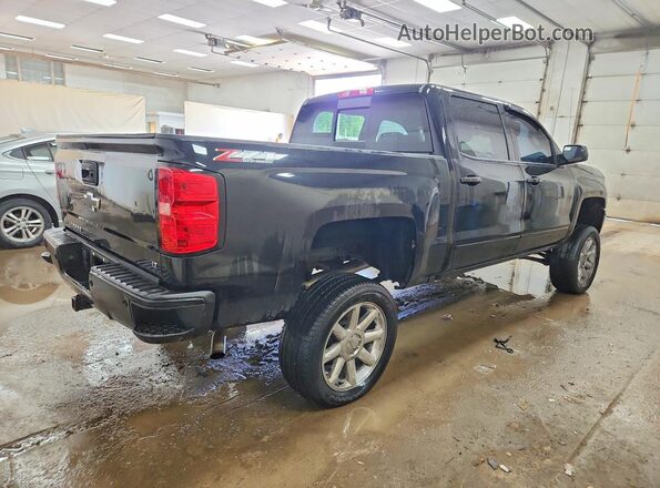 3GCUKREC8JG625598 2018 CHEVROLET SILVERADO Black Tył prawy